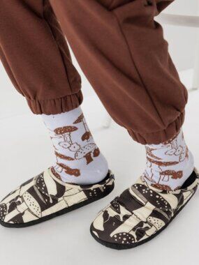 Baggu Mushroom Puffy Slipper
